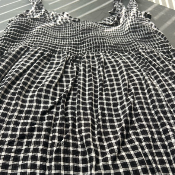 AE Ruffle Plaid Print Ruffle Mini Dress - Picture 8 of 10